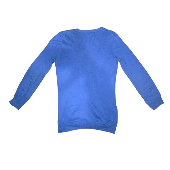 Madewell 1937 Long Blue Cardigan Women's Size Medium With Pockets - Picture 2 of 5